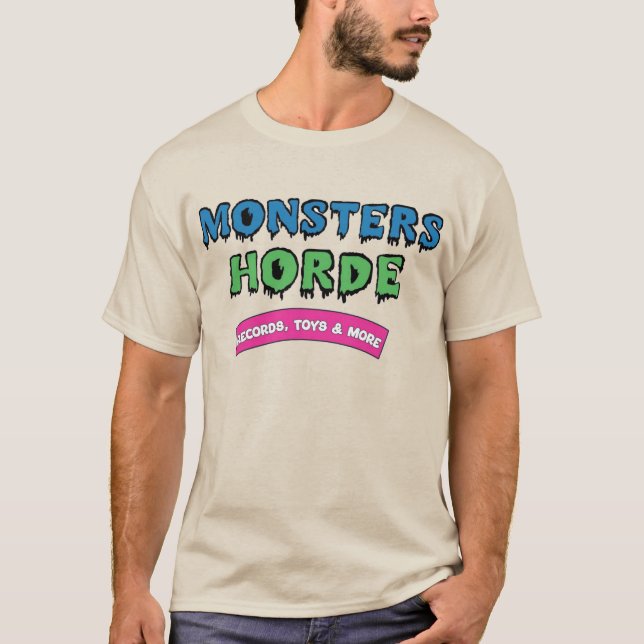 Monsters Horde Alternative Logo T-Shirt (Front)