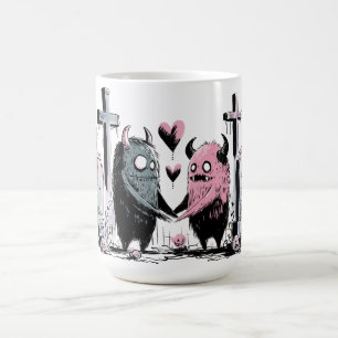 Monsters in Love Coffee Mug