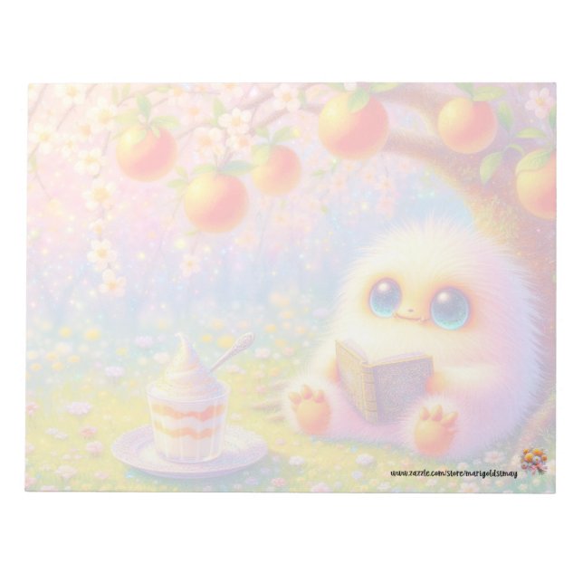 Monsters in the Orange Grove Notepad (Front)