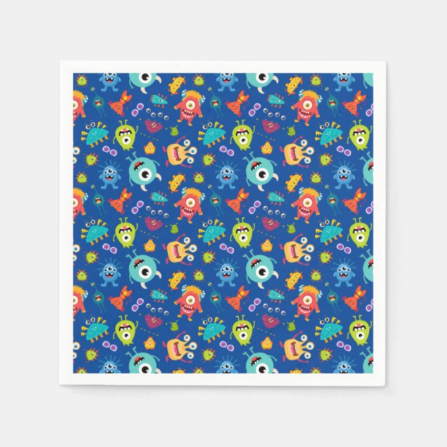 Monsters Time Napkin (Front)