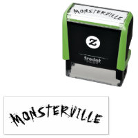 " MONSTERVILLE " HALLOWEEN HORROR FUN MONSTER WORD