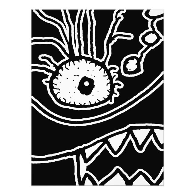 Monstrous Revelation Closeup Photo Print (Front)