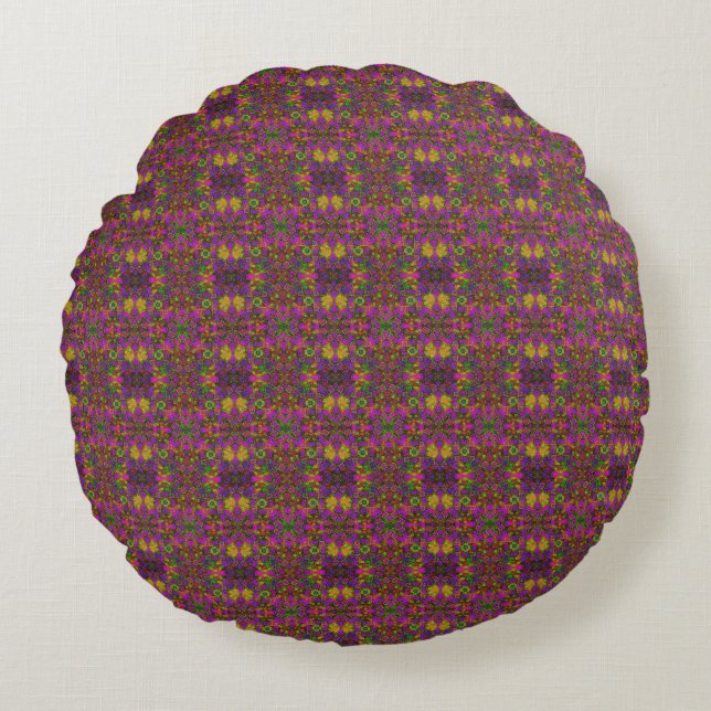 Monstruo Cross Round Cushion (Front)
