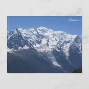 Mont Blanc Chamonix Postcard