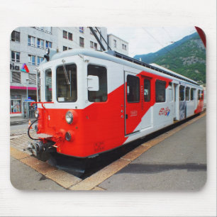 Mont Blanc express train Mouse Pad