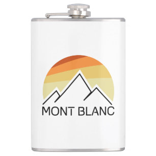 Mont Blanc France Retro Hip Flask