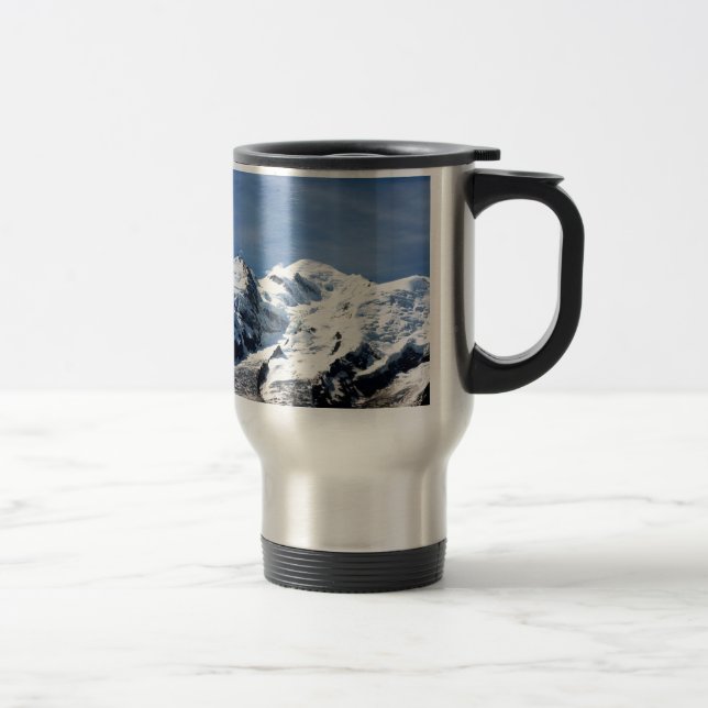 Mont Blanc France Travel Mug (Right)