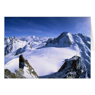 Mont Blanc, France Winter