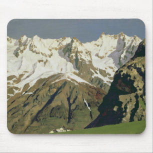 Mont Blanc Mountains, 1897 Mouse Pad