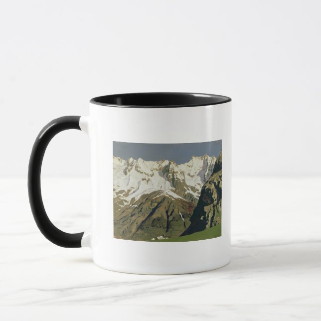 Mont Blanc Mountains, 1897 Mug (Left)