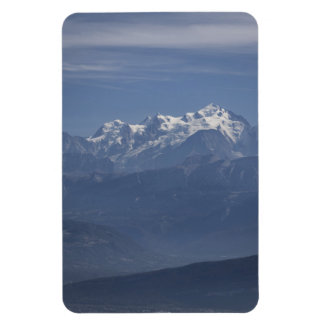 Mont Blanc Snowy Summit View Magnet