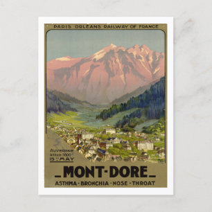 Mont Dore - France Postcard