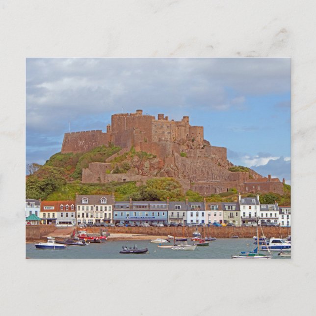 Mont Orgueil Castle, Jersey Postcard (Front)