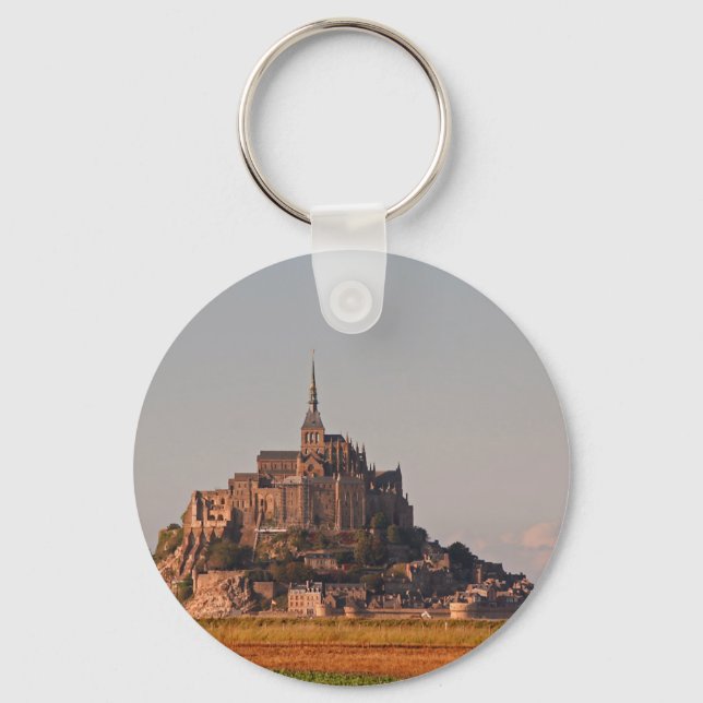 Mont Saint-Michel 3 Key Ring (Front)