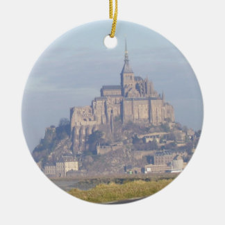 Mont Saint Michel Ceramic Tree Decoration