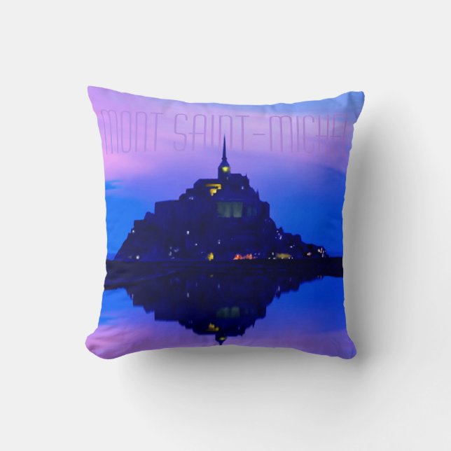 Mont Saint-Michel Cushion (Front)
