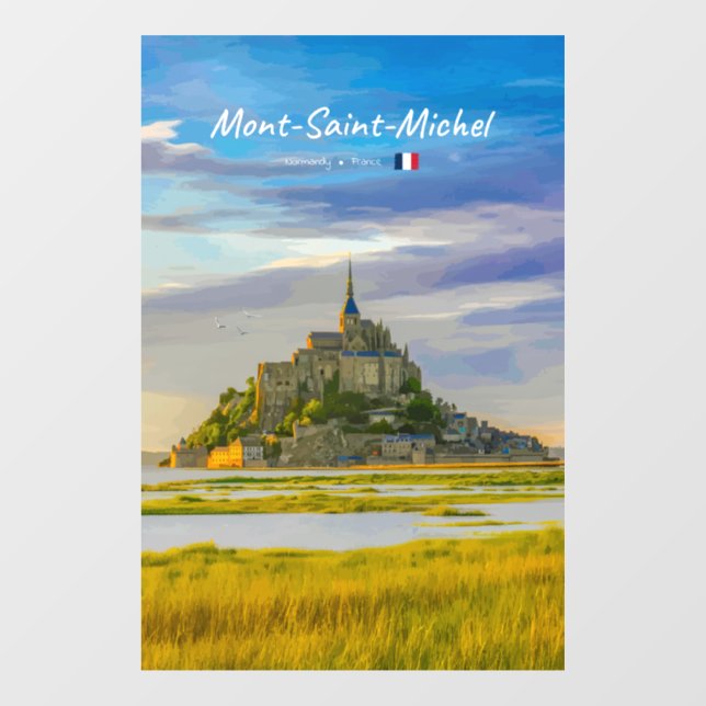 Mont-Saint-Michel, France - Mediaeval Abbey (Sheet)