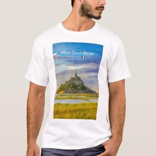 Mont-Saint-Michel, France - Mediaeval Abbey T-Shirt
