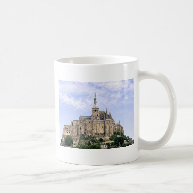 Mont Saint Michel Normandy France Island Abbey Coffee Mug (Right)