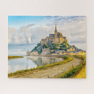 Mont-Saint-Michel, Normandy, France Jigsaw Puzzle