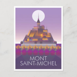 Mont Saint-Michel Postcard