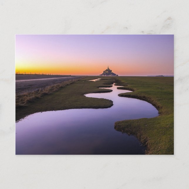 Mont-Saint-Michel Postcard (Front)