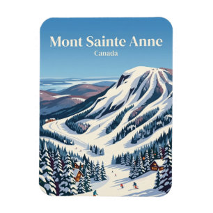 Mont Sainte Anne Canada Magnet