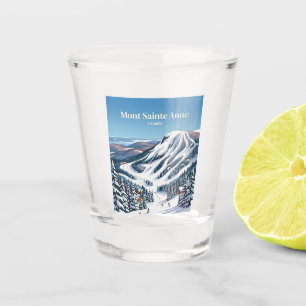 Mont Sainte Anne Canada Shot Glass