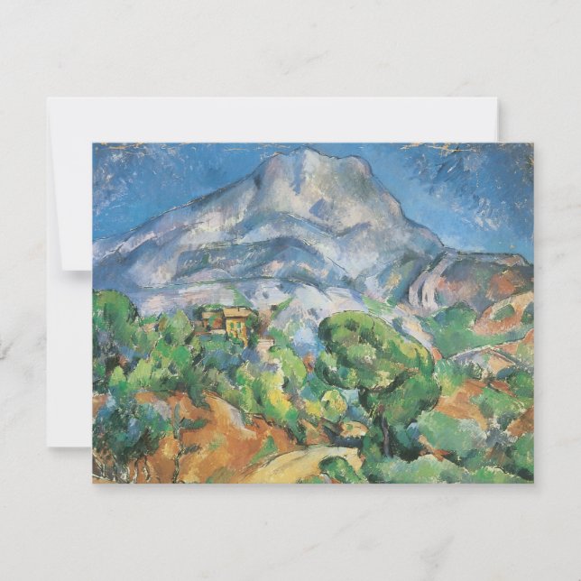 Mont Sainte Victoire Above Tholonet, Paul Cezanne (Front)