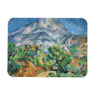 Mont Sainte Victoire Above Tholonet, Paul Cezanne Magnet