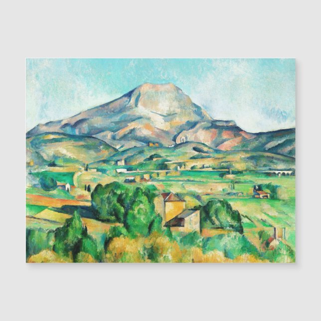 Mont Sainte-Victoire by Paul Cezanne (Front)
