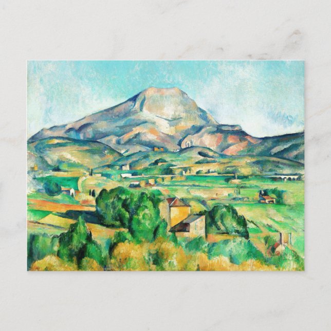 Mont Sainte-Victoire by Paul Cezanne Postcard (Front)