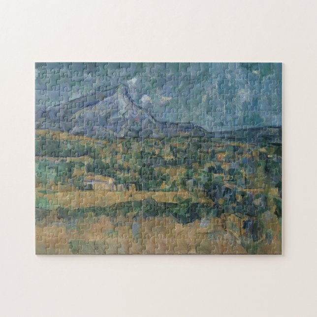 Mont Sainte-Victoire ca. 1902–6 Paul Cézanne Jigsaw Puzzle (Horizontal)
