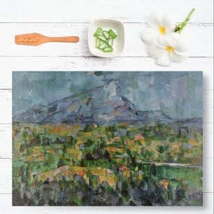 Mont Sainte-Victoire Landscape Paul Cezanne Cutting Board