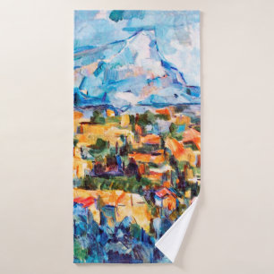 Mont Sainte-Victoire, Paul Cezanne Bath Towel
