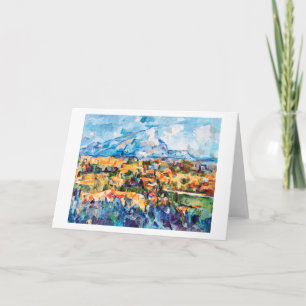 Mont Sainte-Victoire, Paul Cezanne Card