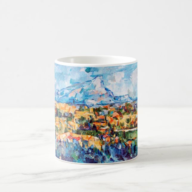 Mont Sainte-Victoire, Paul Cezanne Coffee Mug (Center)