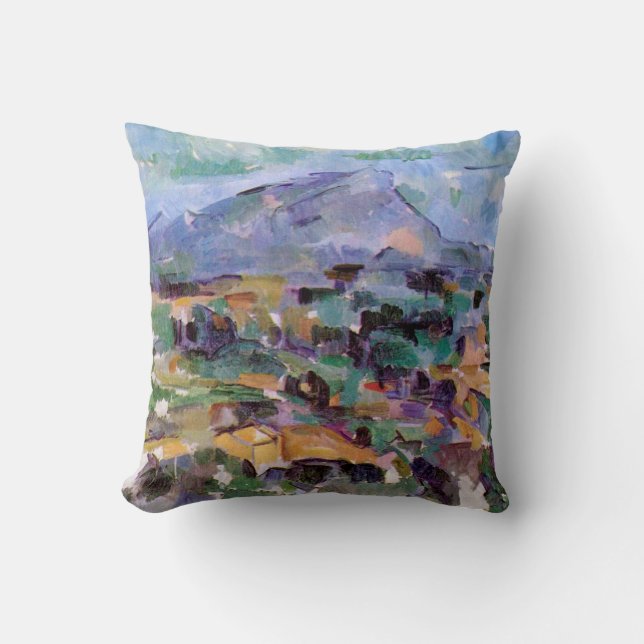 Mont Sainte-Victoire, Paul Cezanne Cushion (Front)