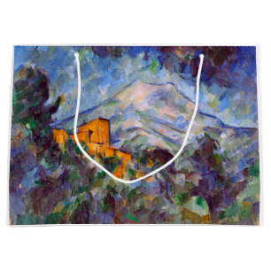 Mont Sainte-Victoire, Paul Cezanne Large Gift Bag