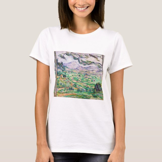 Mont Sainte-Victoire, Paul Cezanne T-Shirt (Front)