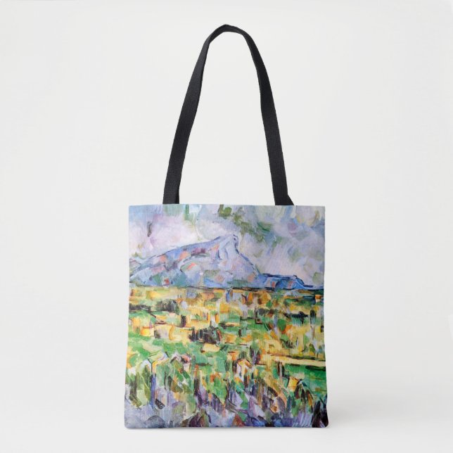 Mont Sainte-Victoire, Paul Cezanne Tote Bag (Front)