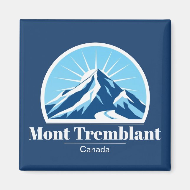 Mont Tremblant Canada gift souvenir Magnet (Front)