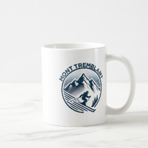 Mont Tremblant Canda Ski Resort Winter Skiing Queb Coffee Mug