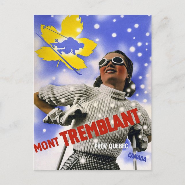 Mont Tremblant Quebec Canada Postcard (Front)