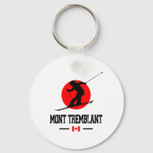 Mont Tremblant Québec Canada Ski Resort Skiing Sou Key Ring