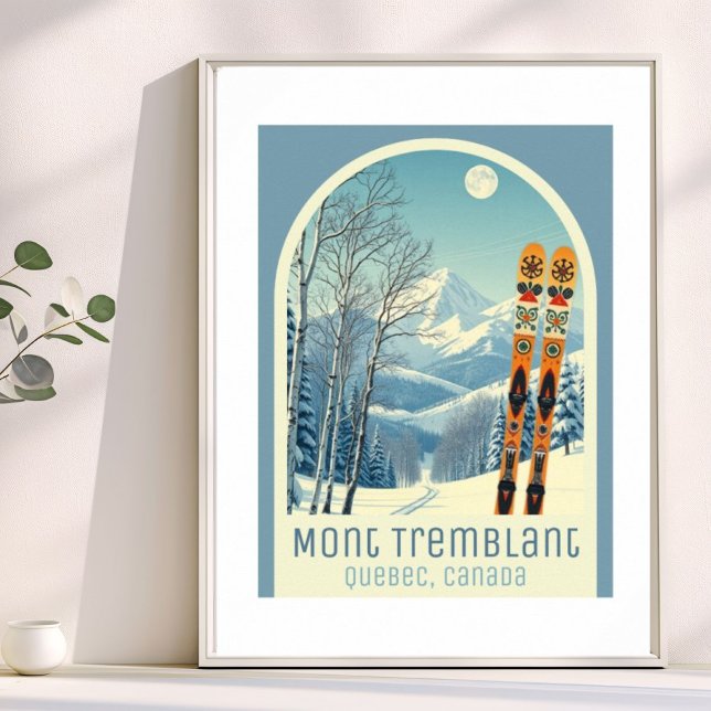 Mont Tremblant Quebec Canada ski vacation Poster (Creator Uploaded)