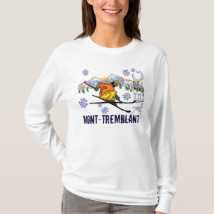 Mont Tremblant Quebec ladies hoodie T-Shirt