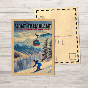 Mont-Tremblant Quebec Laurentian Mountains Canada  Postcard