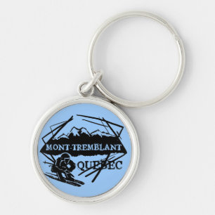 Mont Tremblant Quebec ski keychain logo