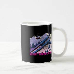 Mont-tremblant Ski - Vintage Style Mont-tremblant Coffee Mug